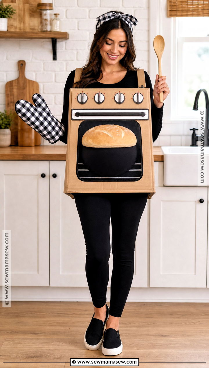 Bun In The Oven Costume - 35 halloween costumes pregnant for women