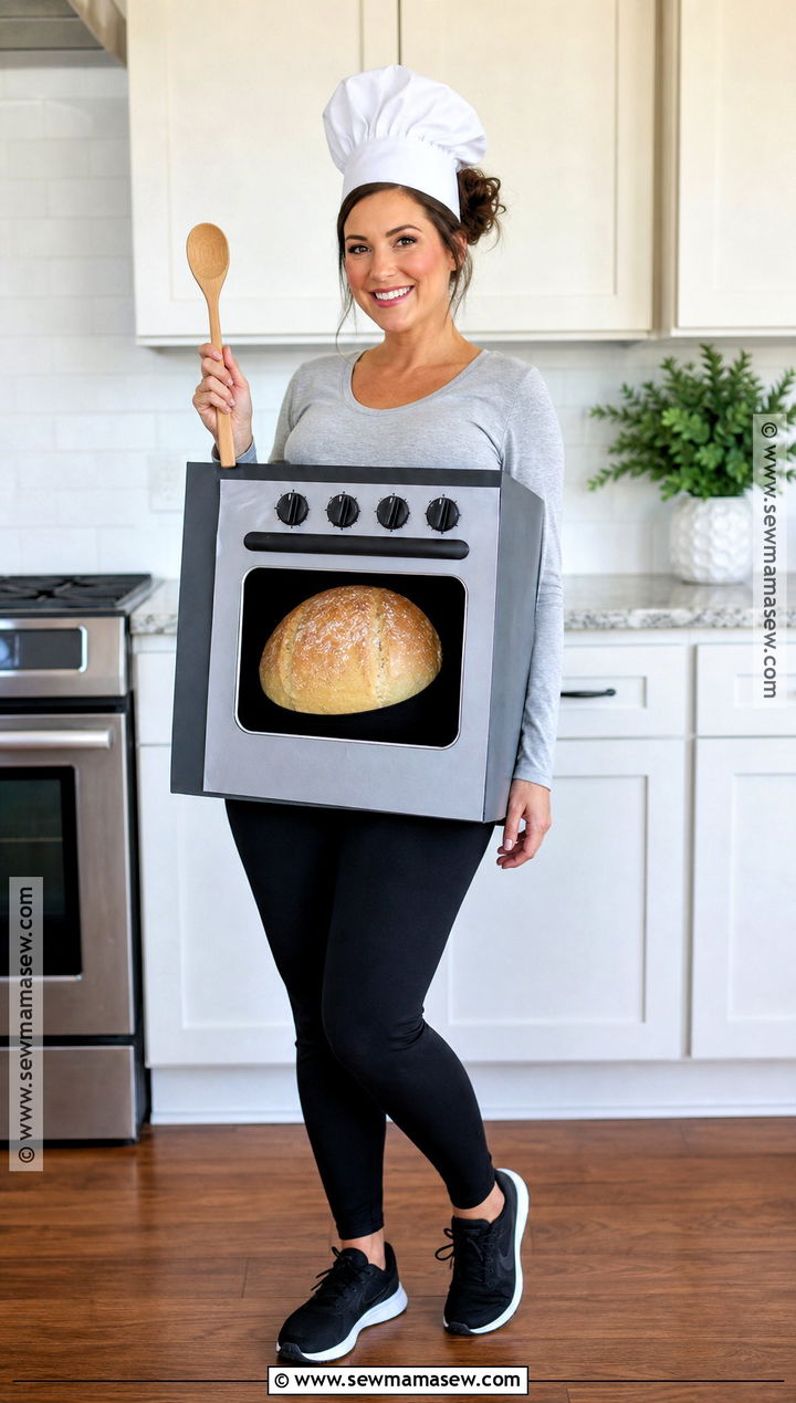 Bun In The Oven Costume - 30 halloween costumes for pregnant for women