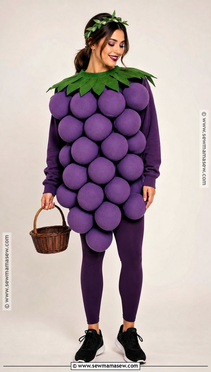 Bunch Of Grapes Costume - 50 easy costume ideas