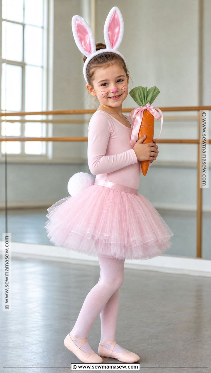 Bunny Ballerina Costume - 30 bunny costume ideas for kids