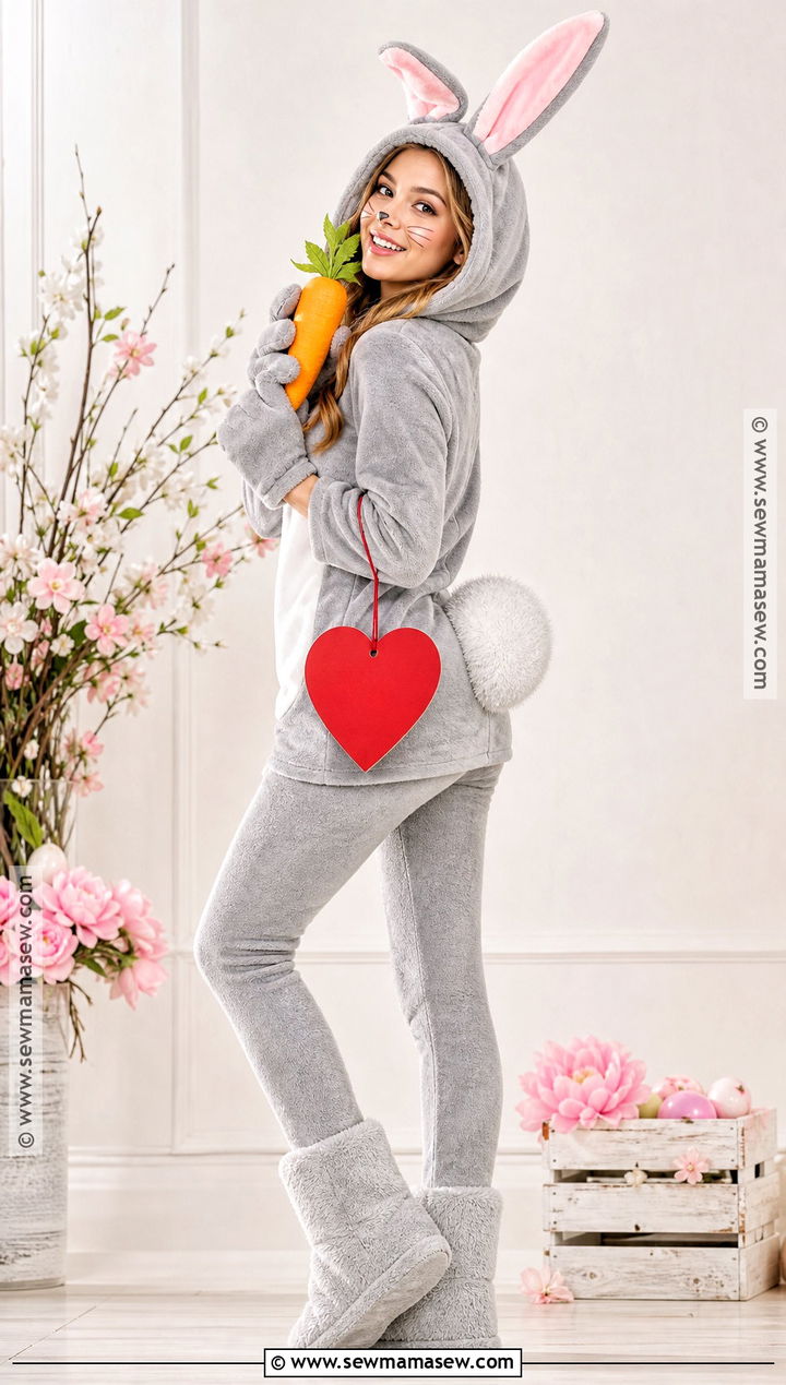 Bunny Beanie Baby Costume - 40 beanie baby costume ideas
