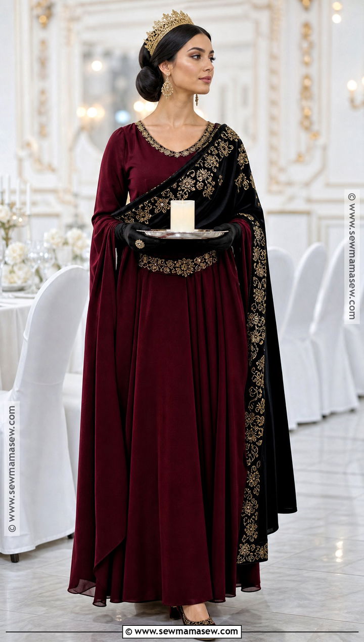Burgundy Banquet Lady Macbeth Costume - 30 Lady Macbeth Costume Ideas