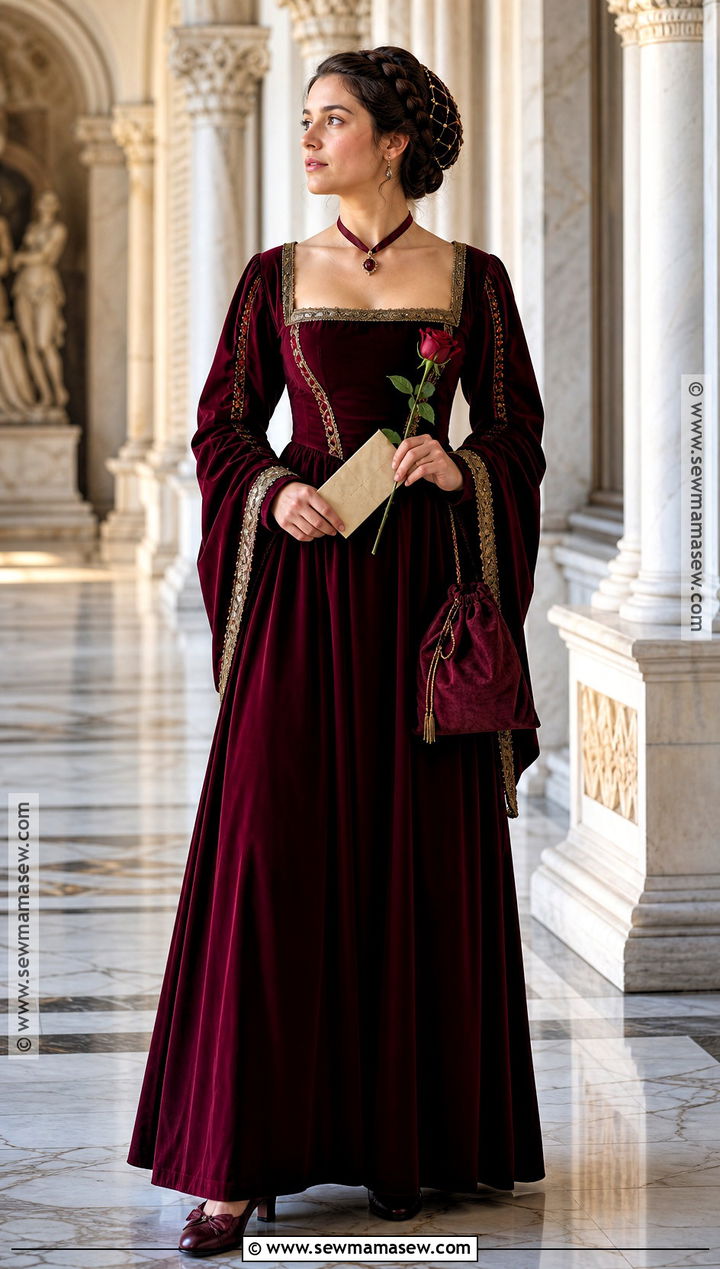 Burgundy Capulet Juliet Costume - 35 juliet costume ideas
