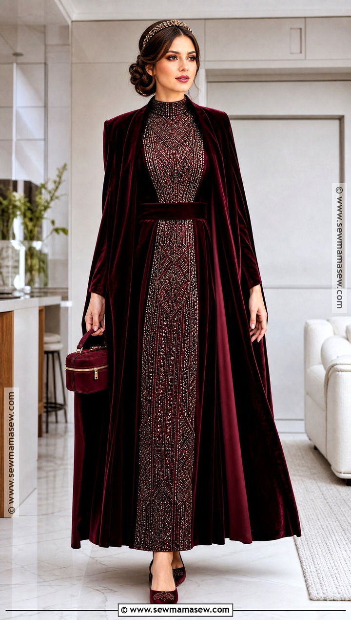 Burgundy Packing Gown Padme Costume - 30 padme star wars costumes
