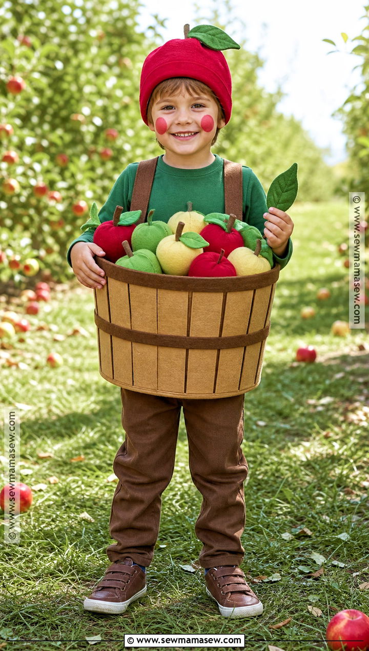 Bushel Of Apples Costume - 30 apple costume ideas for kids