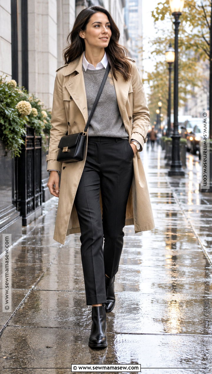 Business Casual Chelsea Boots With Straight Leg Pants - 15 fall winter shoes business casual