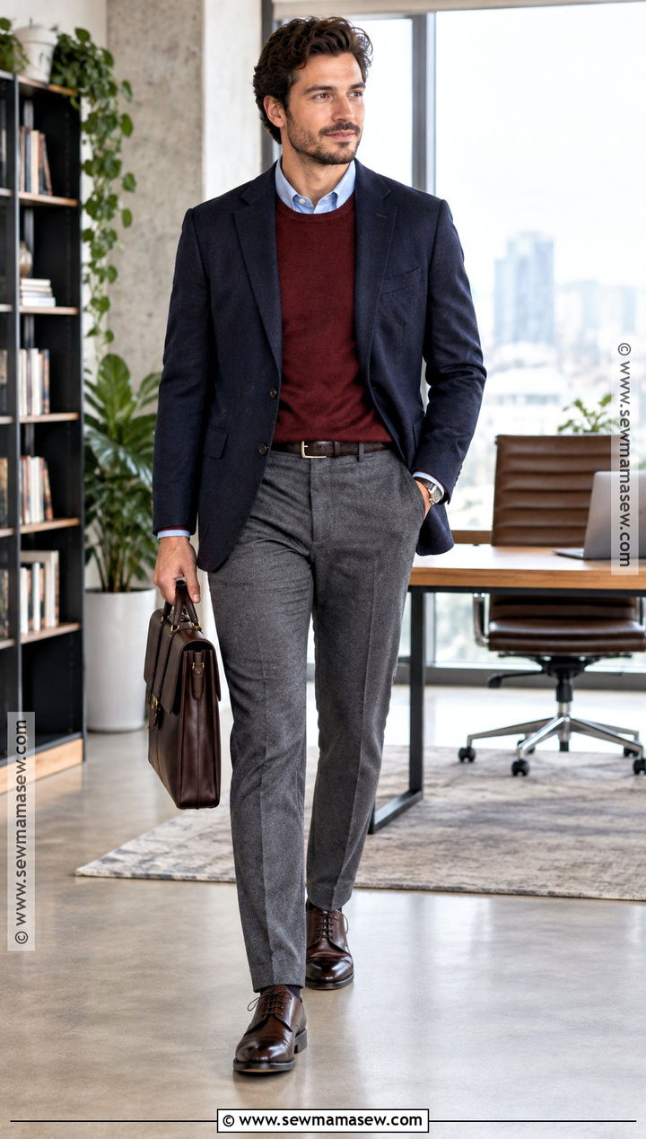 Business Casual Fall Outfit - 30 fall outfits for men