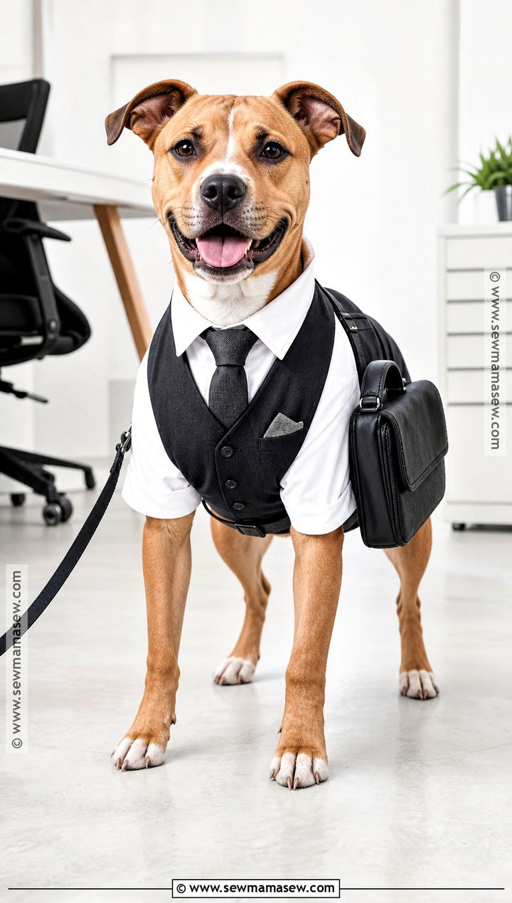 Business Dog Costume With Tie - 35 dog costume ideas