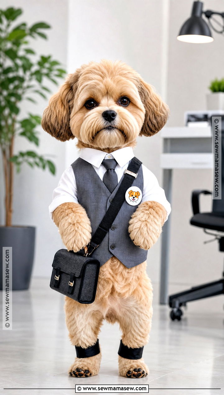 Business Dog Costume - 40 dog costume ideas