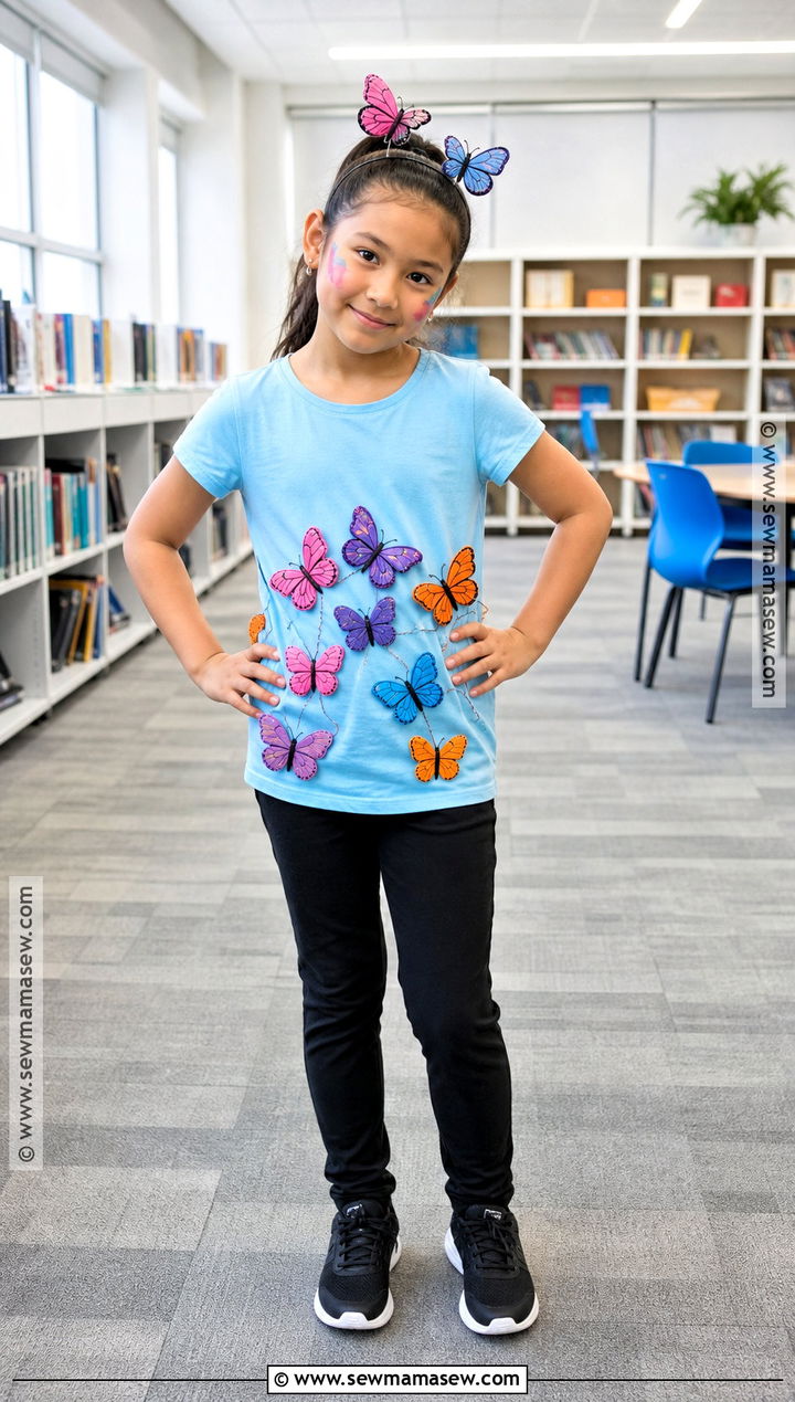 Butterflies In My Stomach Idiom Costume - 30 Idiom Dress Up Day Ideas