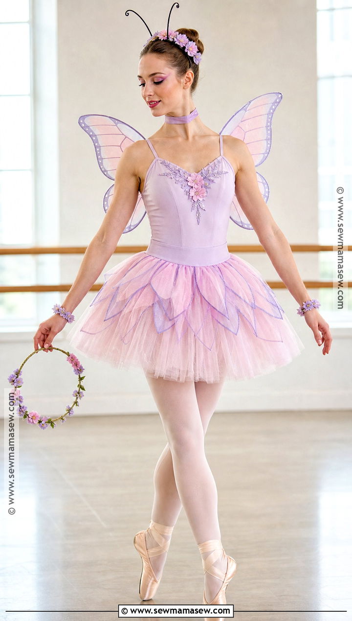 Butterfly Ballerina Costume With Tulle Tutu - 30 Butterfly Halloween Costume Ideas for Women