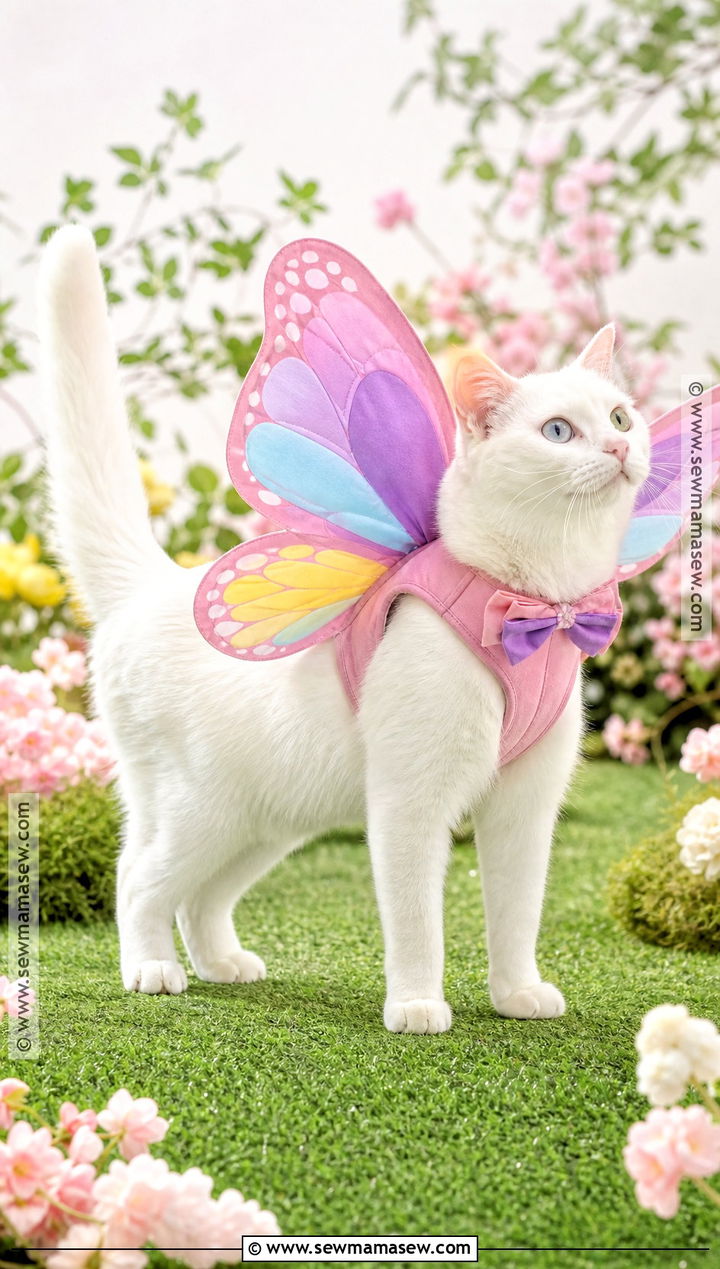 Butterfly Cat Costume - 30 Halloween Costume Ideas for Cats