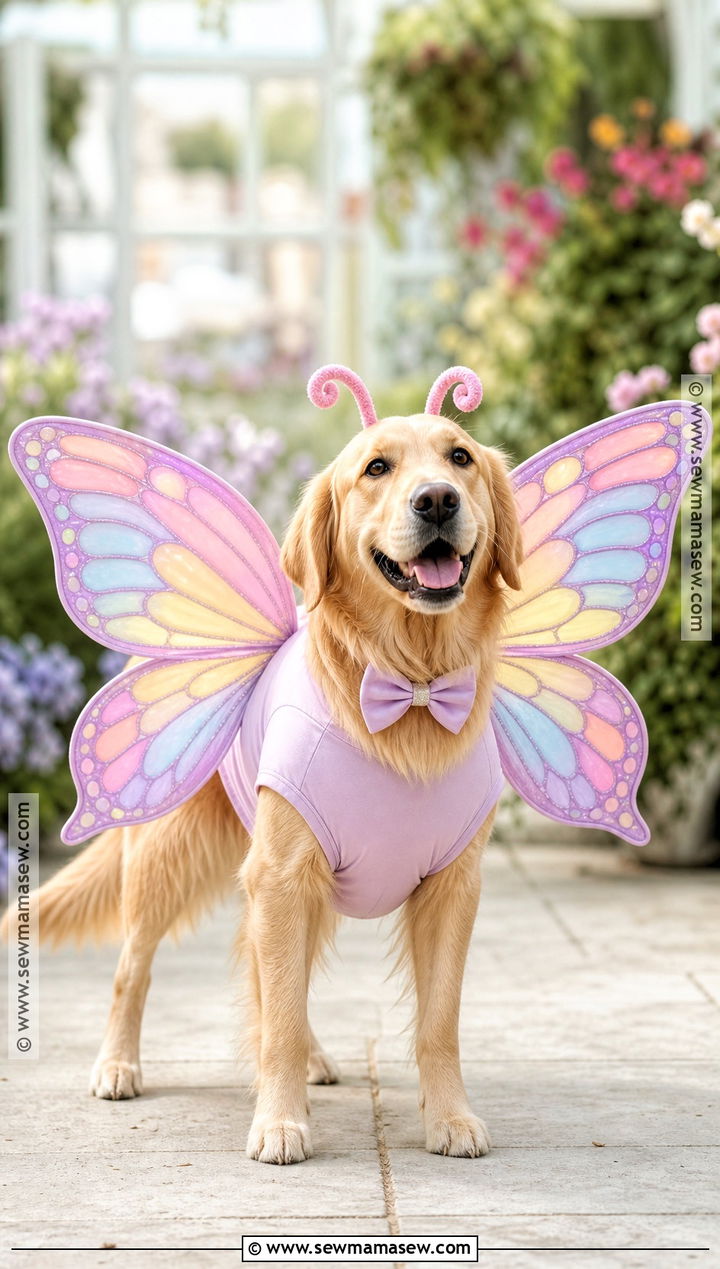 Butterfly Dog Costume - 40 dog costume ideas