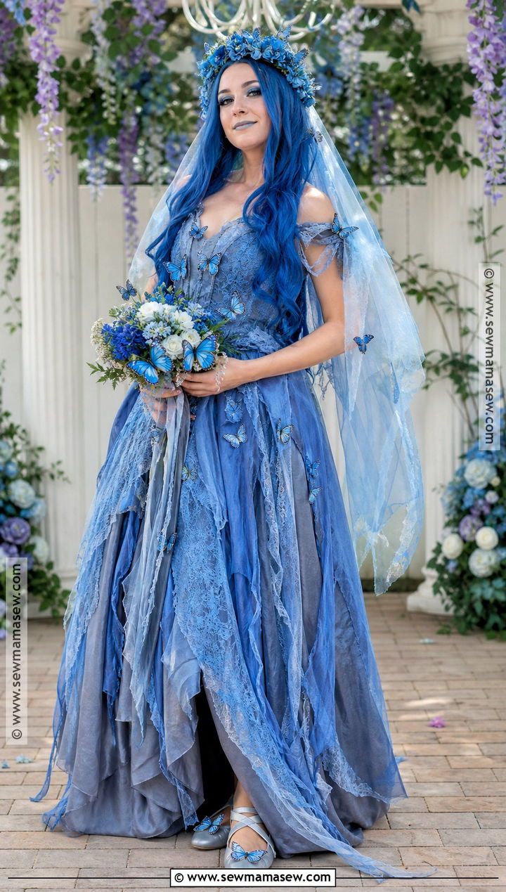Butterfly Emily Corpse Bride Dress - 30 Emily Corpse Bride Dress Ideas