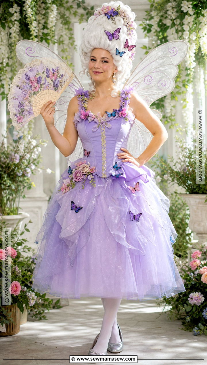 Butterfly Marie Antoinette Costume - 35 marie antoinette costume halloween ideas