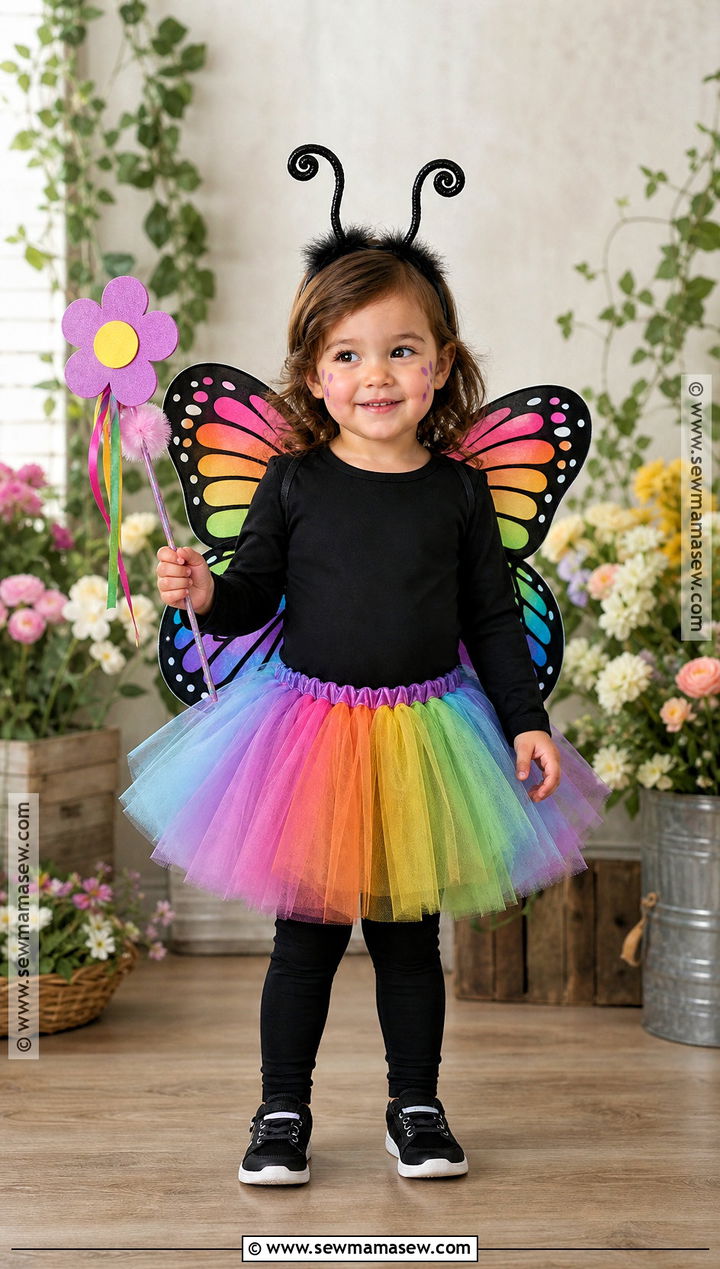 Butterfly Toddler Costume - 30 halloween toddler costumes