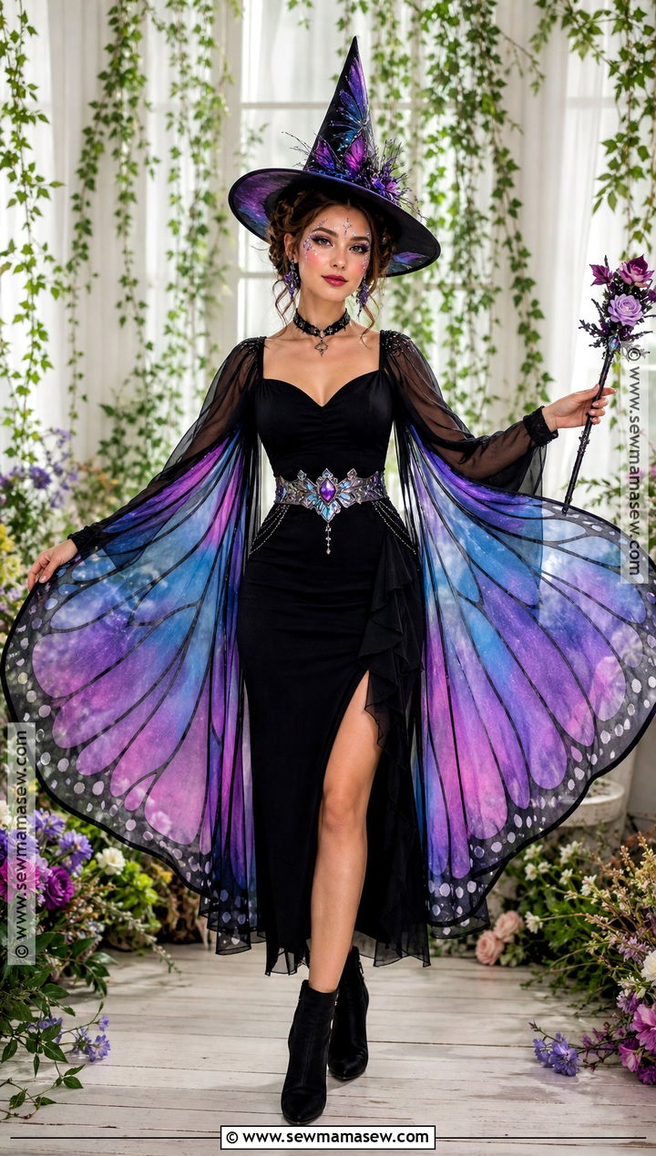 Butterfly Witch Costume - 50 witch costume ideas