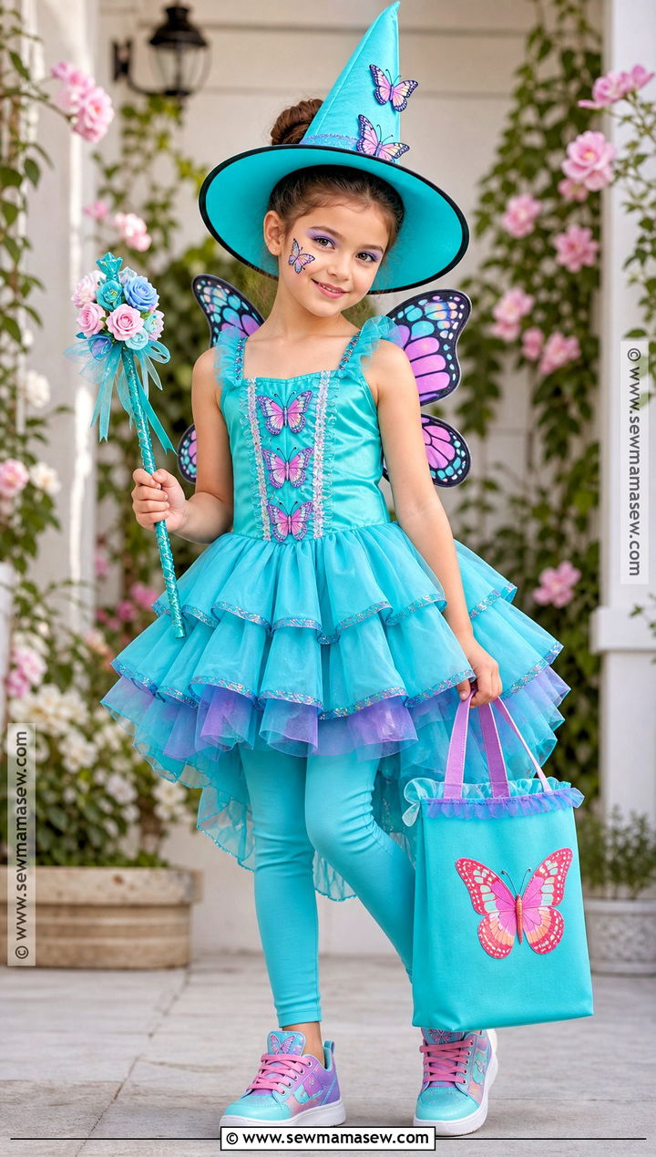 Butterfly Witch Costume - 30 kids witch costume ideas