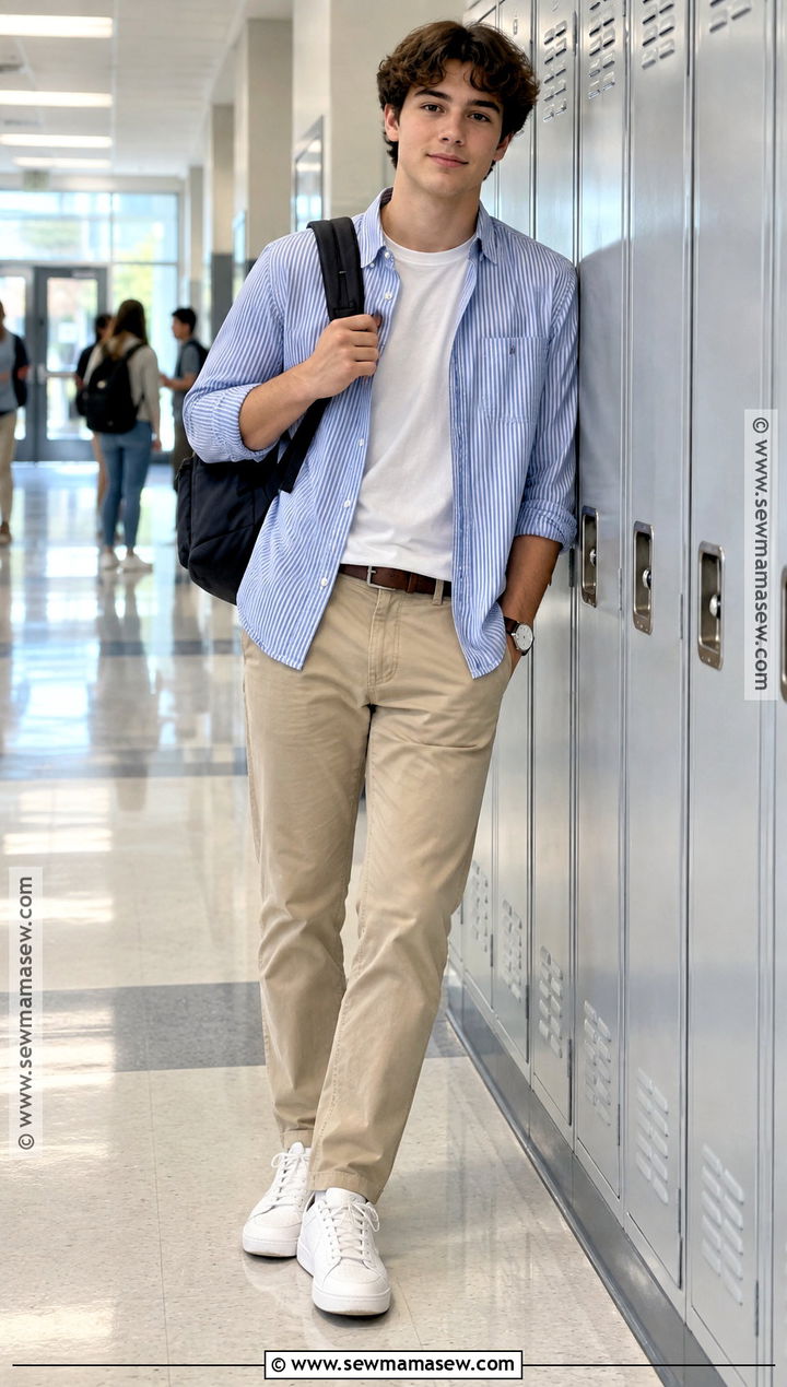 Button Down Shirt Back To School Outfit - 20 back to school outfits highschool freshman