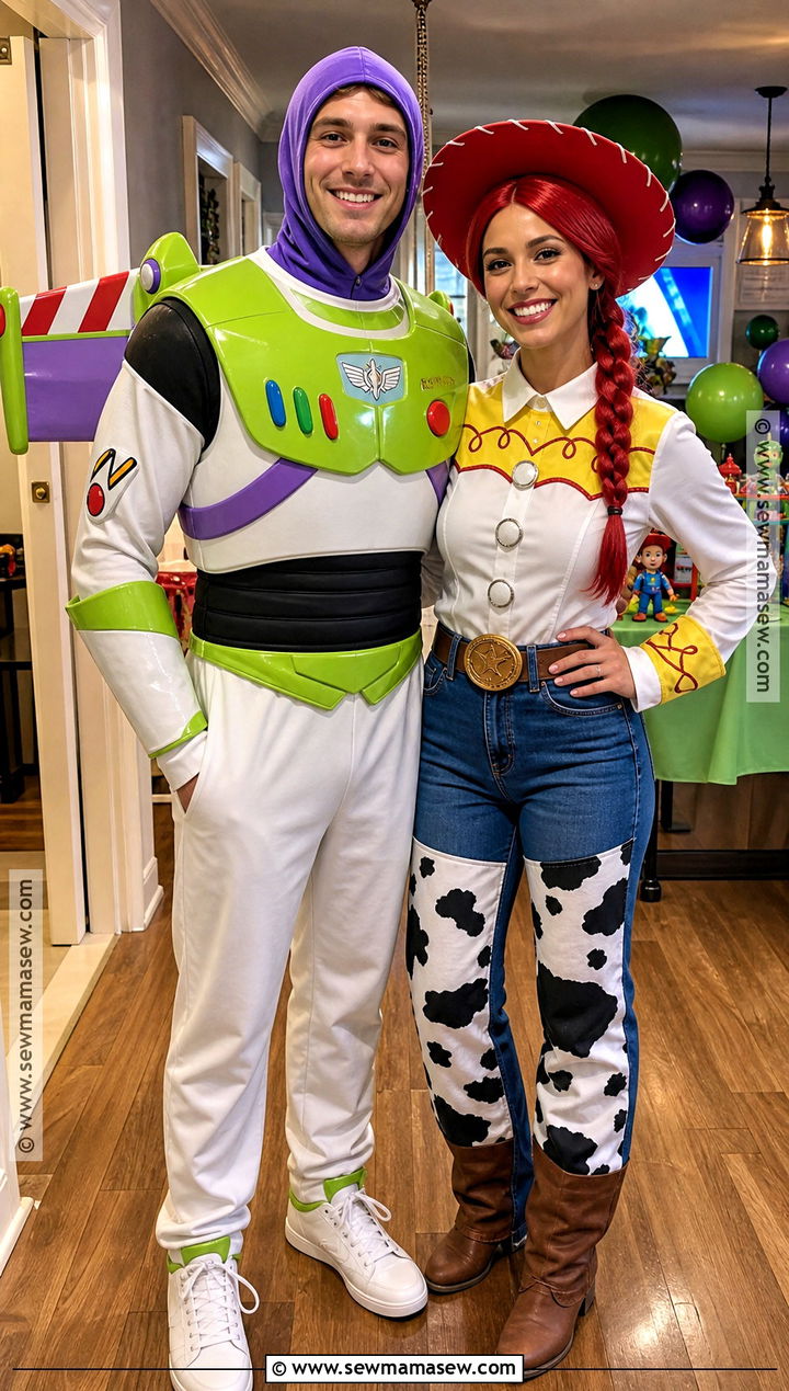 Buzz Lightyear And Jessie Couple Costume - 40 buzz lightyear costume ideas