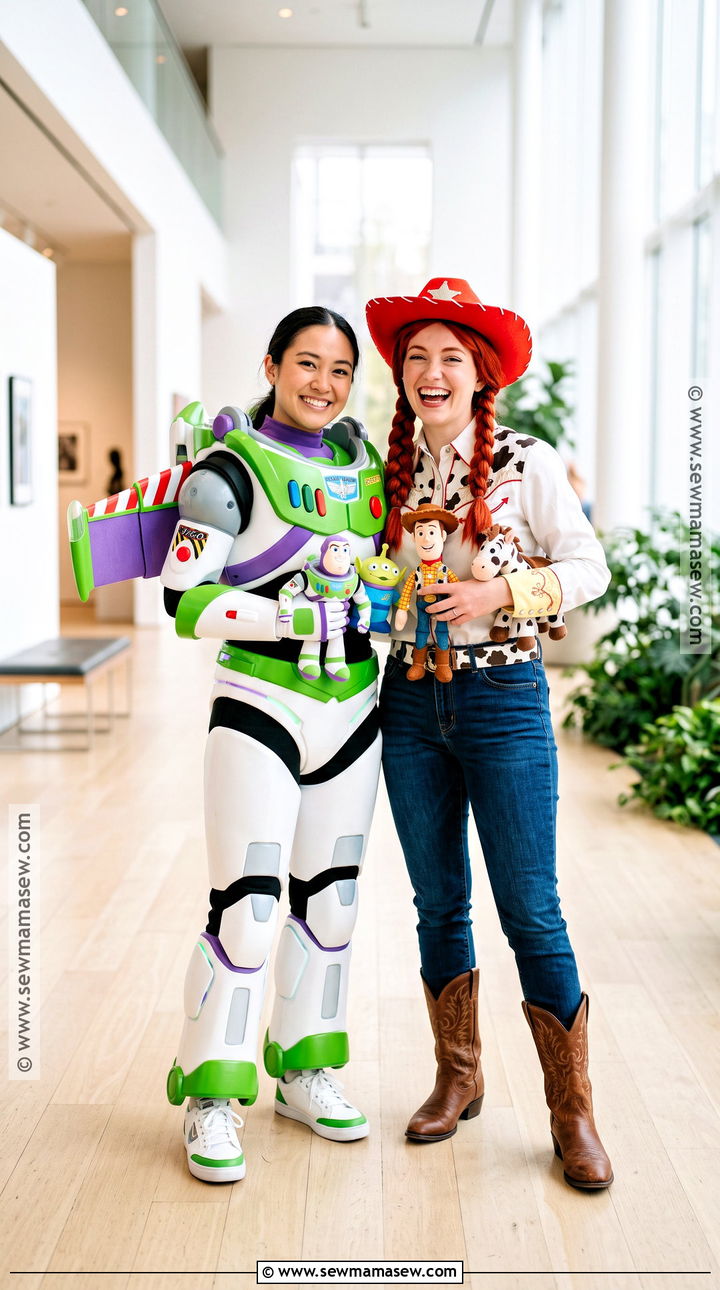 Buzz Lightyear And Jessie Couple Costume - 45 duo halloween costumes for couples