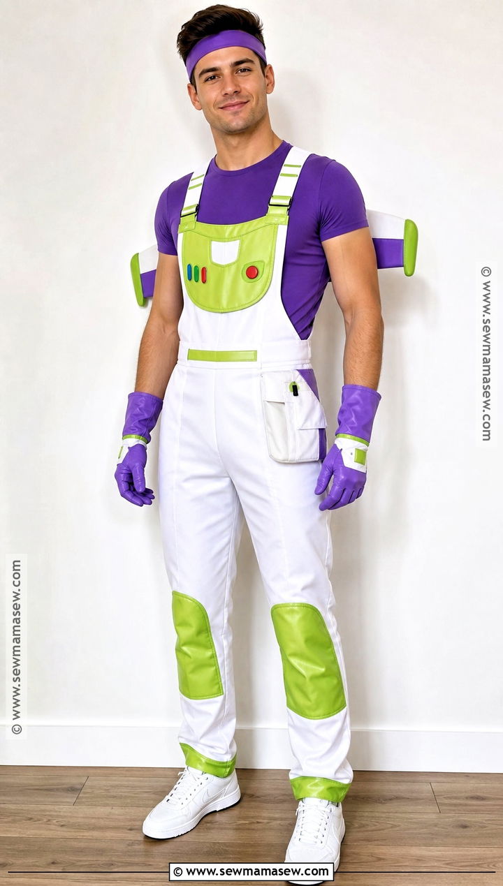 Buzz Lightyear Costume With White Overalls - 40 buzz lightyear costume ideas