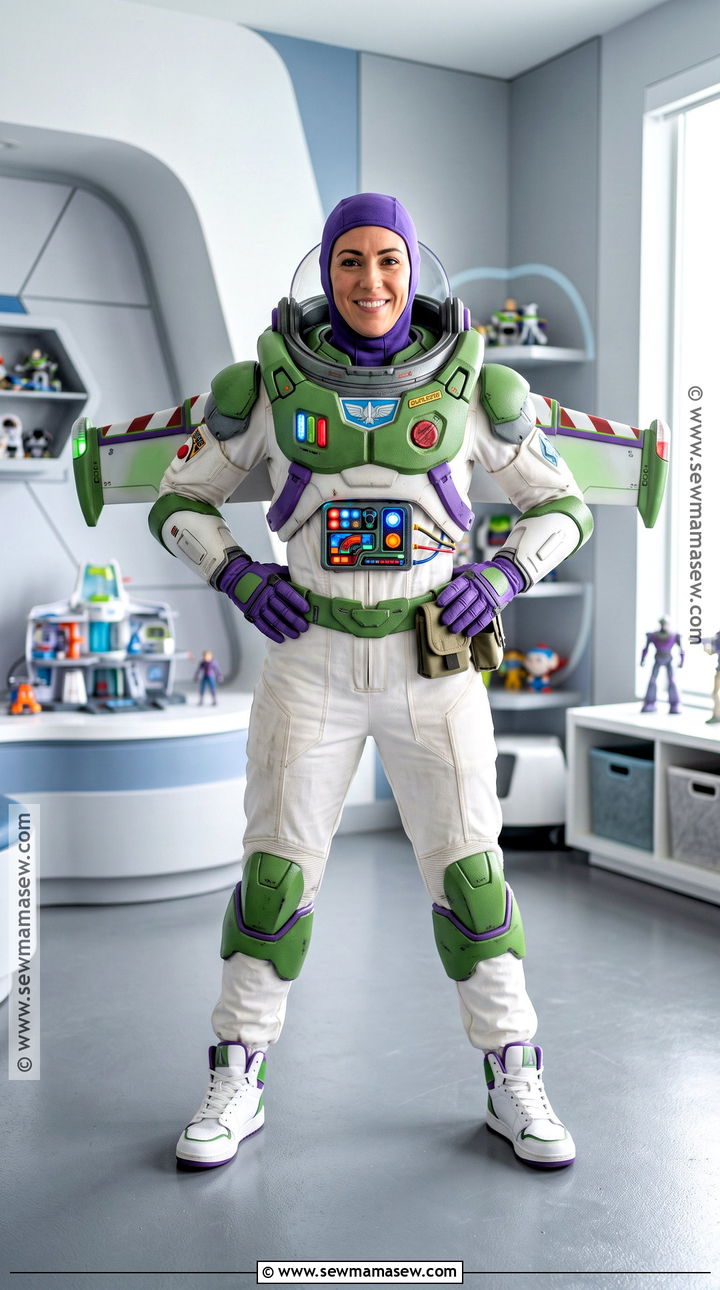 Buzz Lightyear Space Ranger Costume - 30 toy story characters costumes