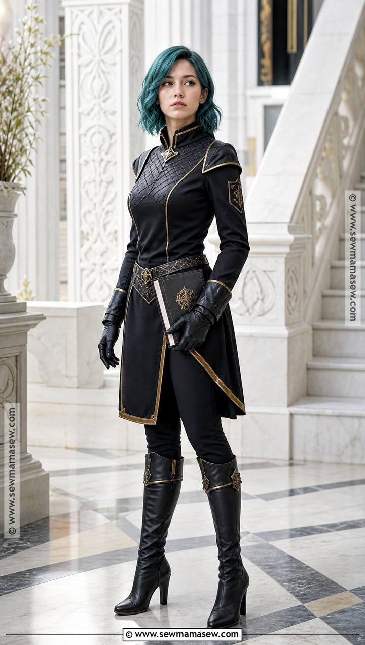 Byleth Cosplay With Teal Blue Hair - 30 blue hair cosplay ideas