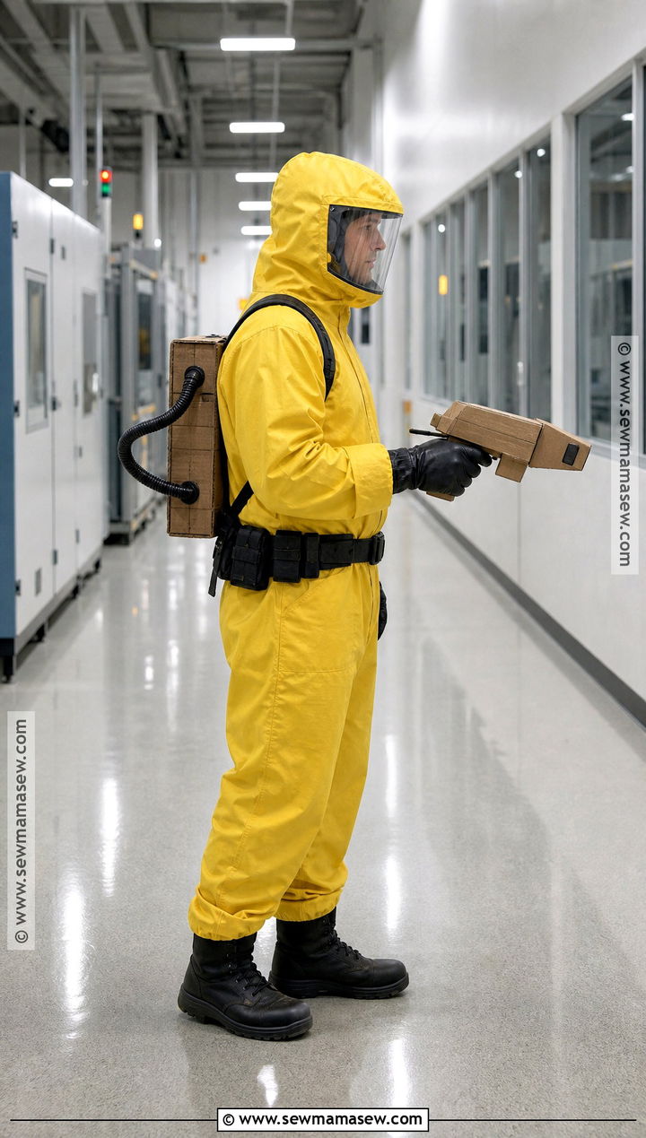 CDA Agent Costume With Yellow Suit - 30 monsters inc costume ideas