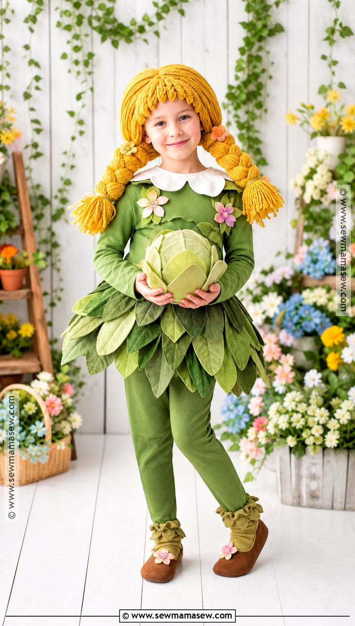 Cabbage Garden Doll Costume - 35 Cabbage Patch Doll Costume Ideas