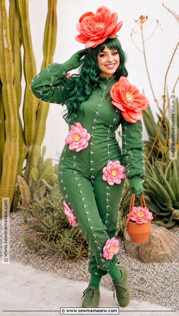 Cactus Bloom Costume - 30 cute unique halloween costumes