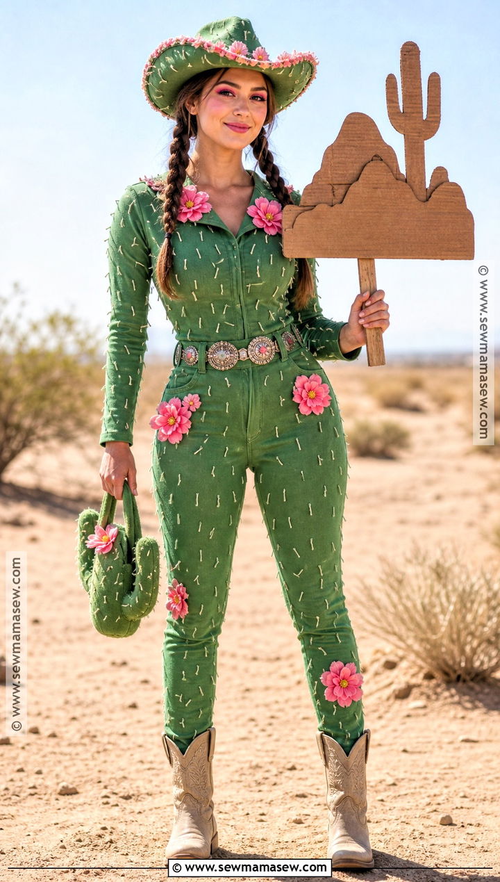 Cactus Cowgirl Western Costume - 30 western costume ideas for women