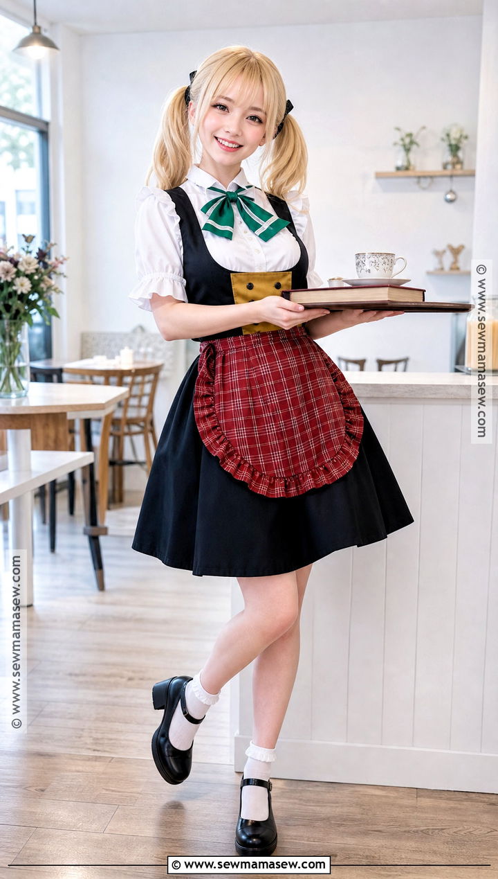 Cafe Uniform Maka Cosplay - 30 maka cosplay ideas