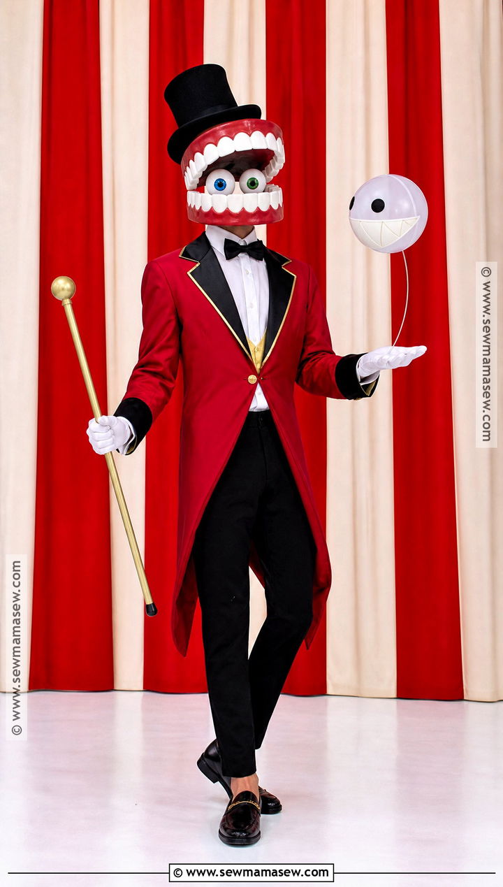 Caine Cosplay With Bubble Prop - 30 Caine Cosplay Ideas