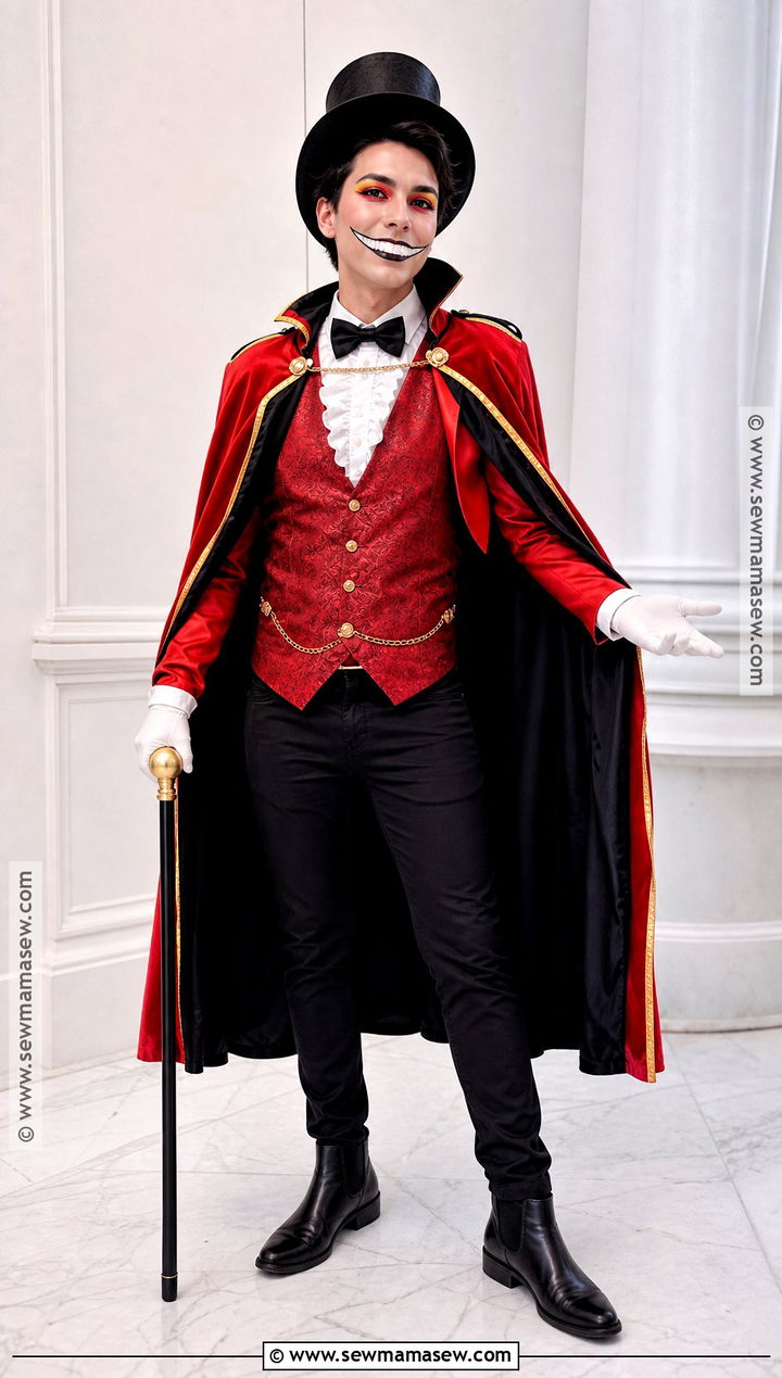 Caine Cosplay With Short Cape - 30 Caine Cosplay Ideas