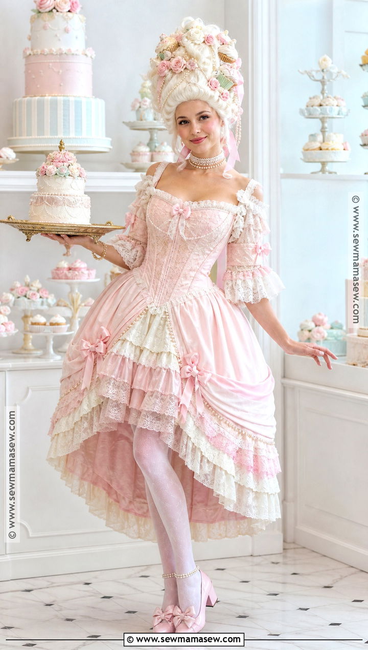 Cake Queen Marie Antoinette Costume - 35 marie antoinette costume halloween ideas