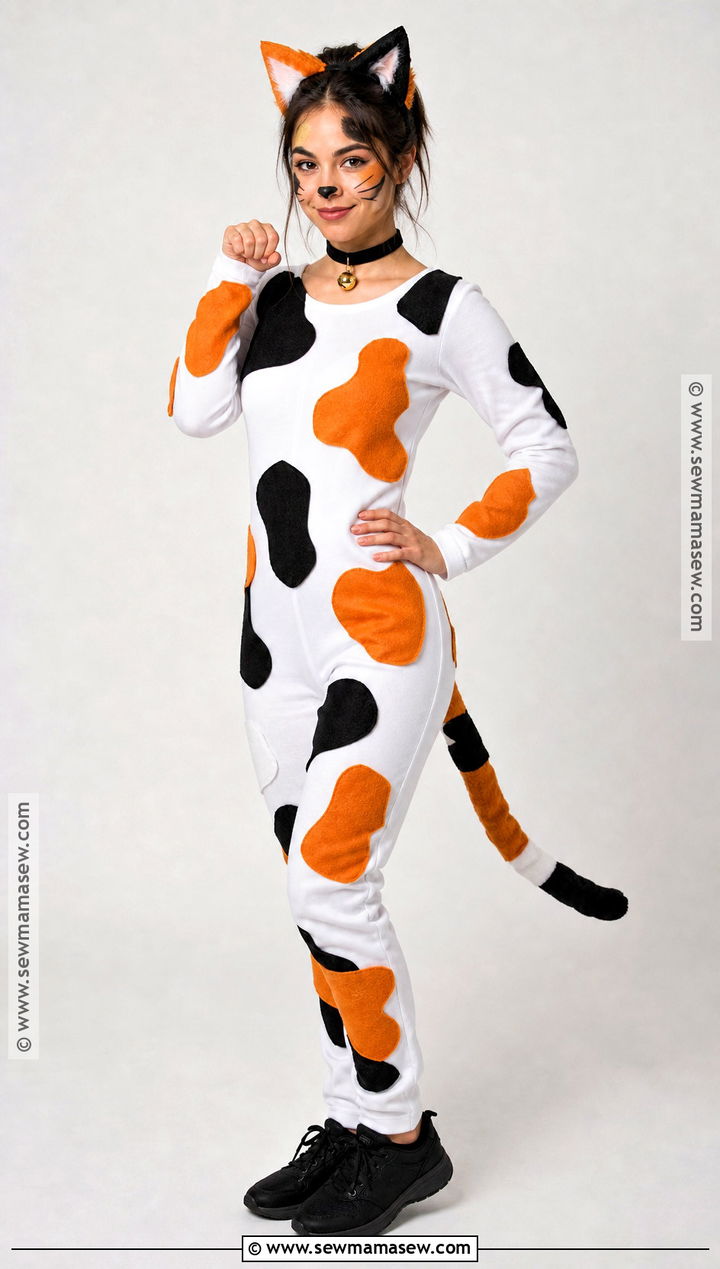 Calico Cat Costume - 30 Cat Halloween Costumes for Women
