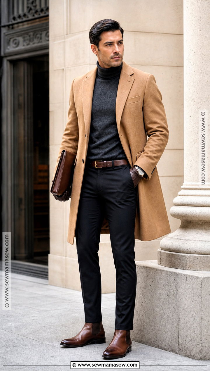 Camel Overcoat Bruce Wayne Costume - 30 bruce wayne costume ideas