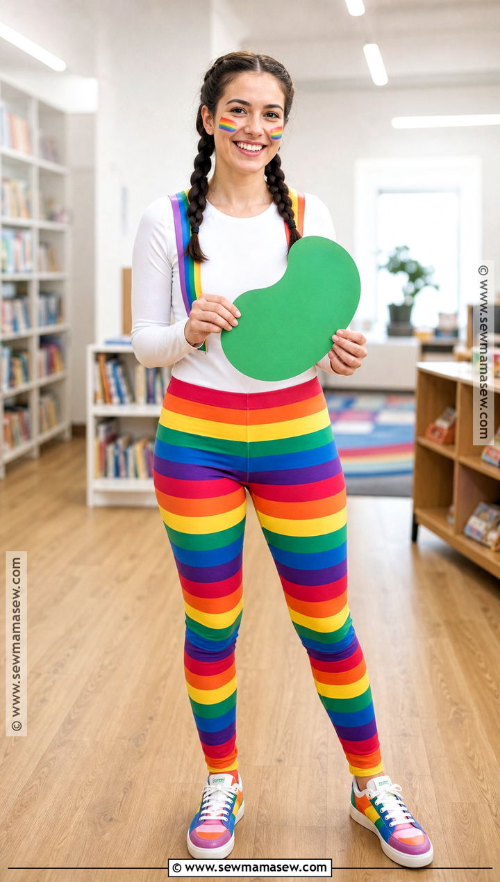 Camilla Cream Striped Costume - 30 storybook character costumes for teachers