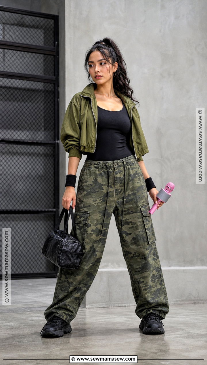 Camo Pants Sporty Spice Costume - 30 Sporty Spice Costume Ideas