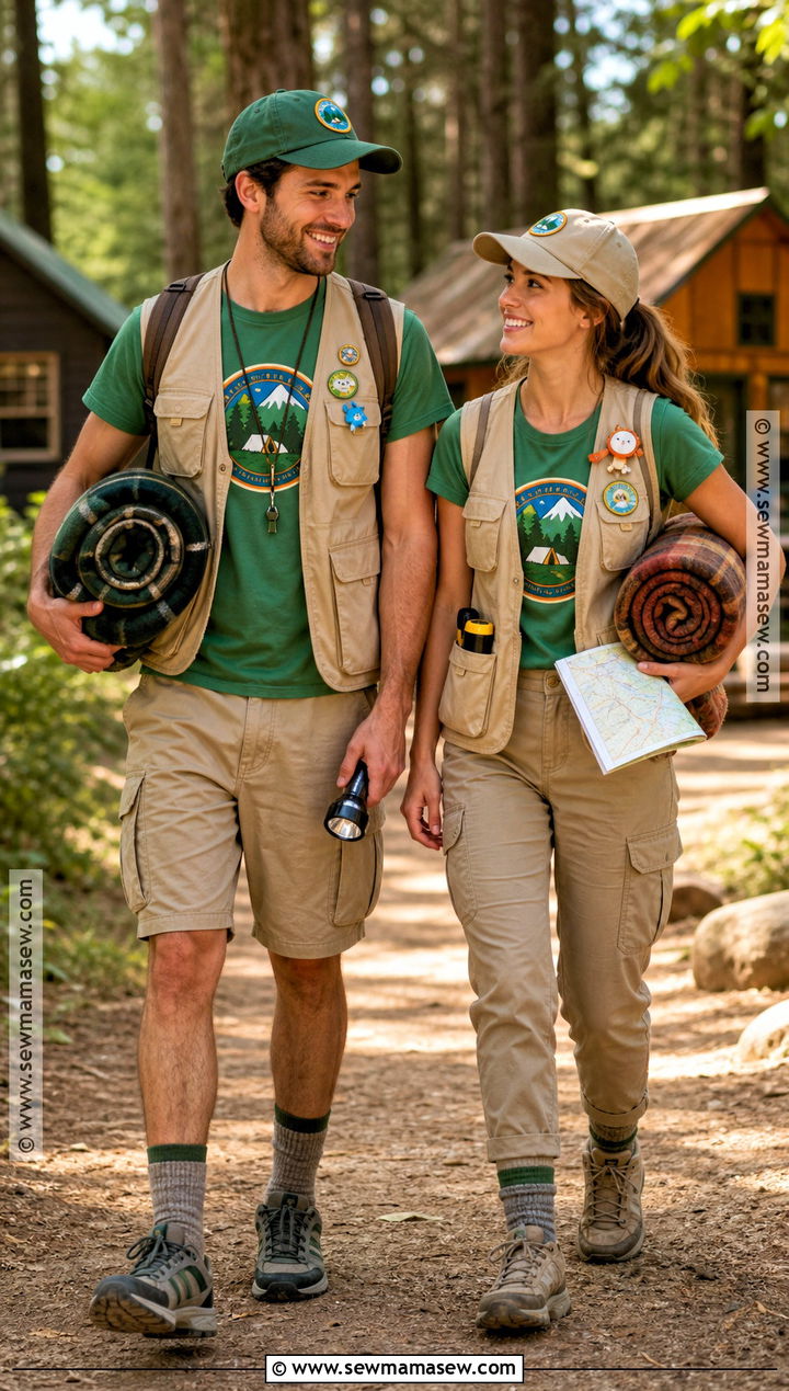 Camp Counselor Couple Costume - 35 matching couple costumes