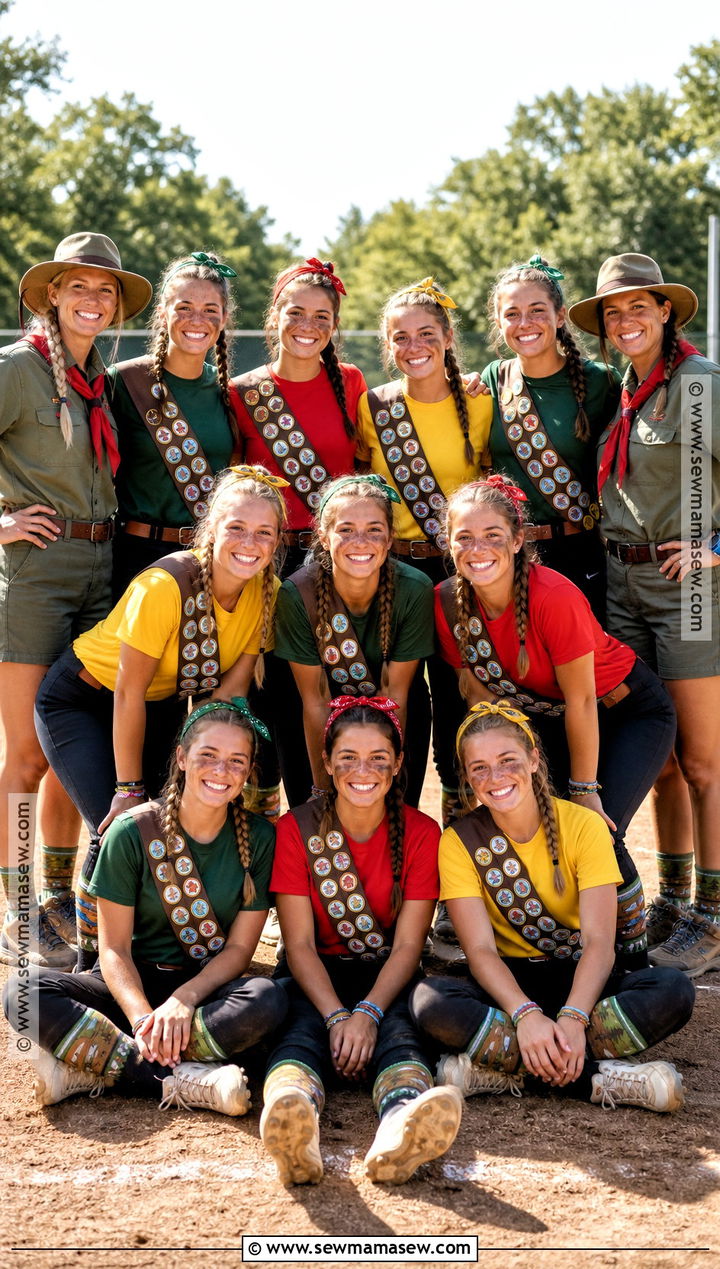 Camp Counselor Softball Team Costume - 35 softball team halloween costume ideas
