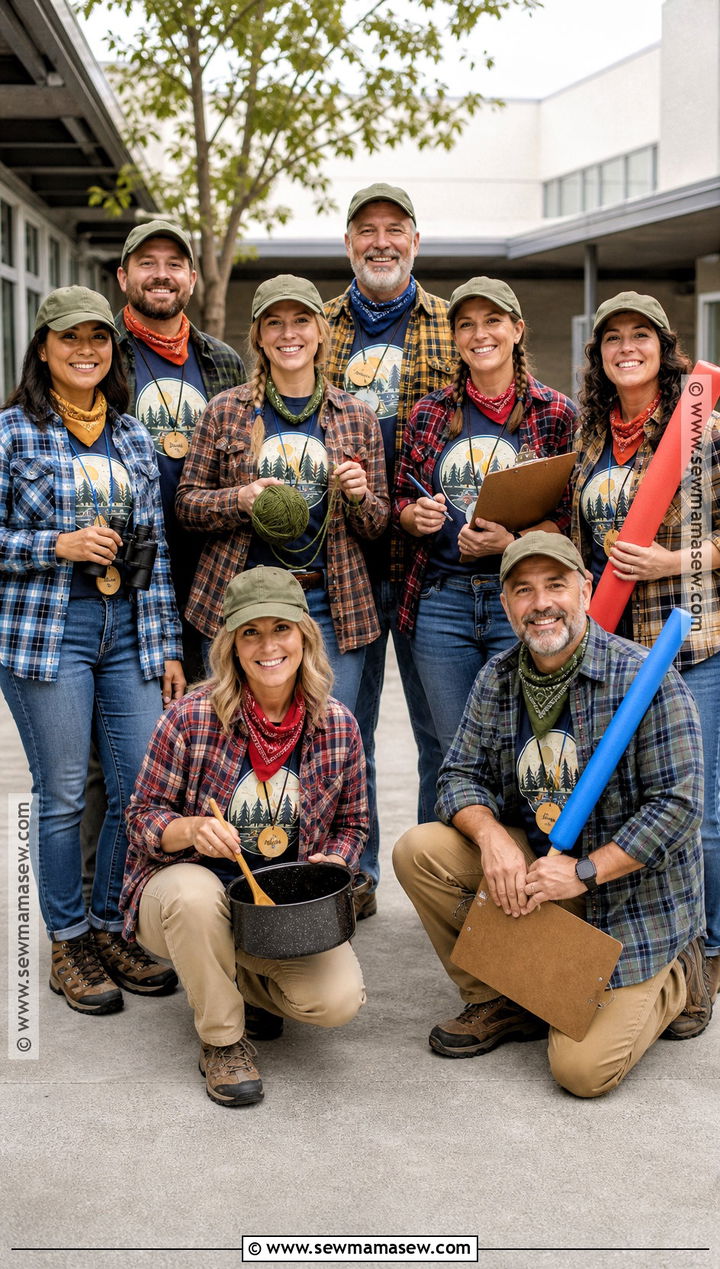 Camp Crew School Staff Costume - 30 School Staff Halloween Costume Ideas