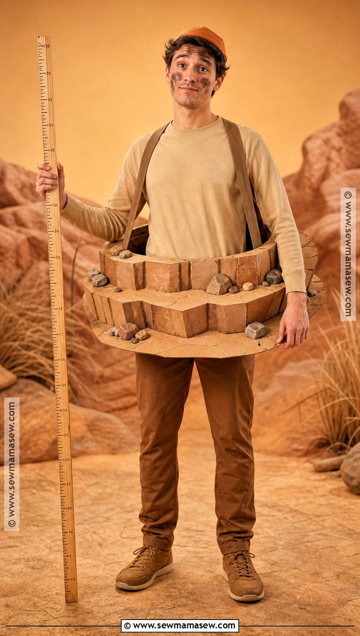 Camp Green Lake Hole Costume - 30 holes costume ideas