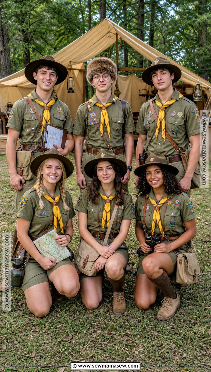 Camp Ivanhoe Scout Group Costume - 30 moonrise kingdom costume ideas