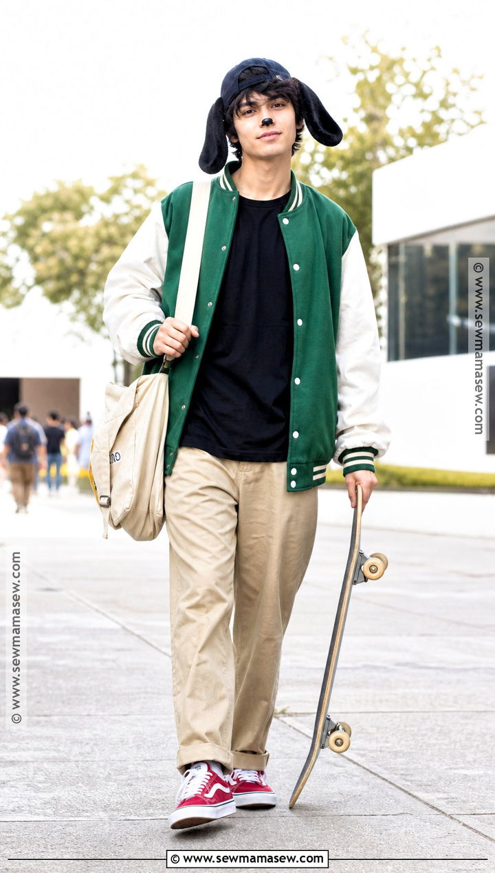 Campus Max Goof Costume With Letterman Jacket - 40 max goofy costume ideas