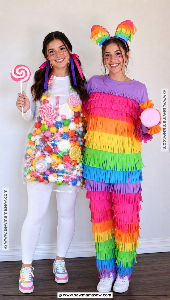 Candy And Piata Duo Costume - 35 candy costume ideas
