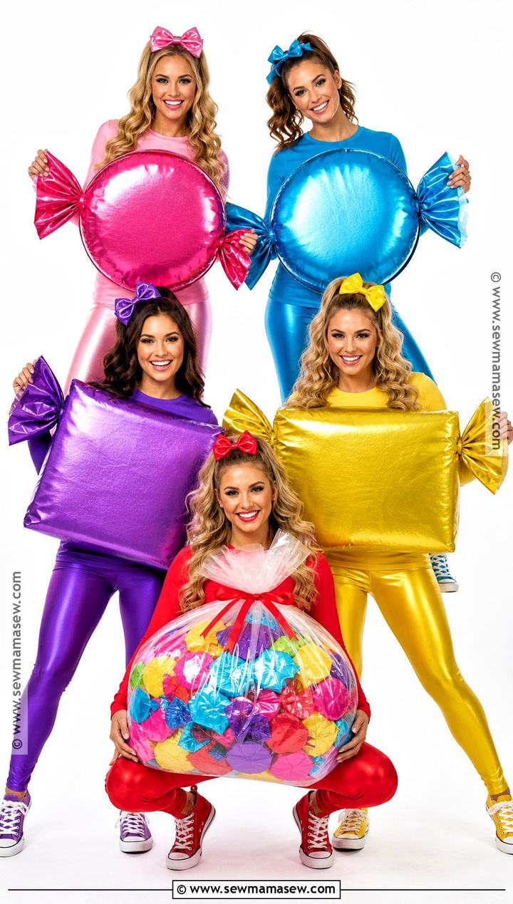 Candy Bag Team Costume - 35 team costume ideas