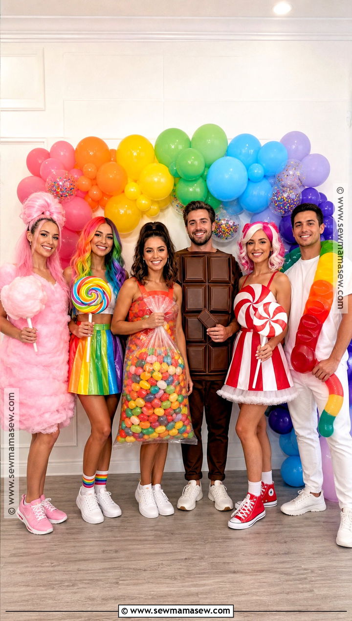 Candy Buffet Group Costume - 35 candy costume ideas