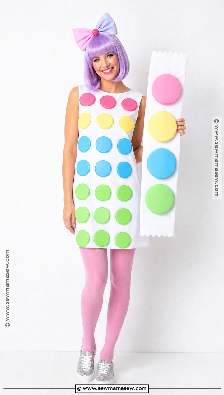 Candy Button Dress California Girls Costume - 30 California Girls Costume Ideas